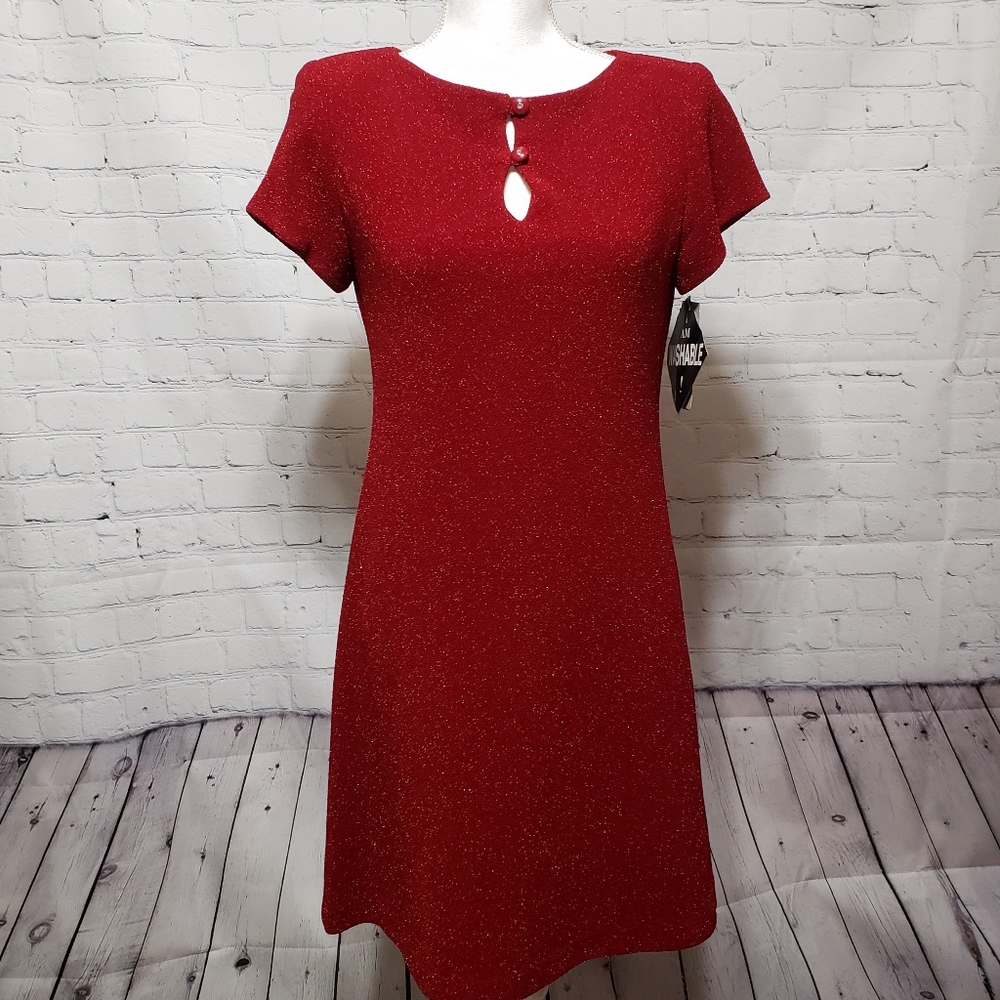 Vintage Virgo Petites Sz 6P Union Made Dress NWT